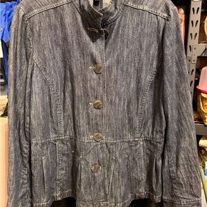 J. Jill Blue Jean Jacket